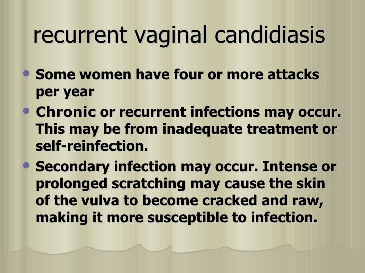 infection recurring vaginal Exposed wives thumbs